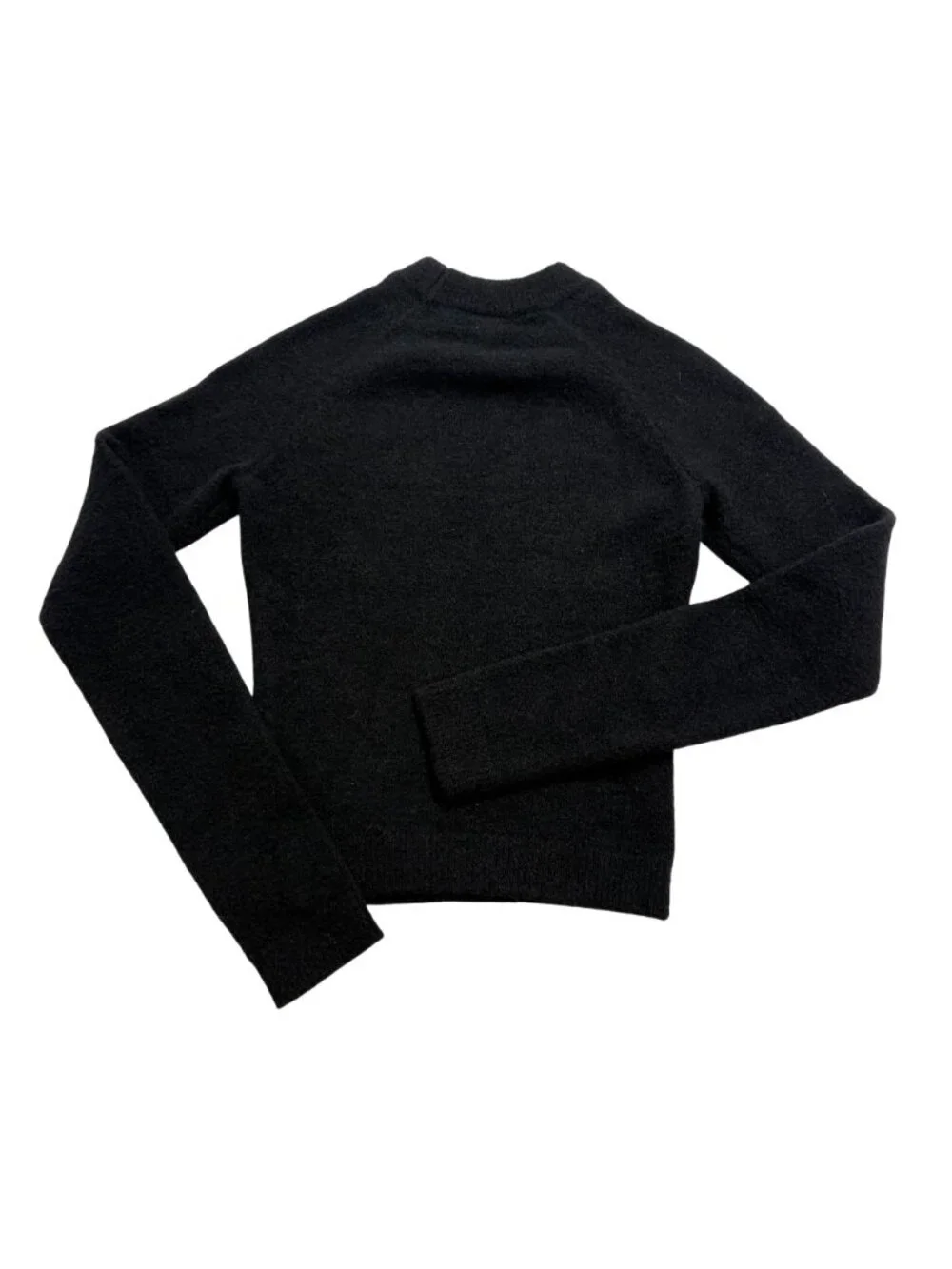 ALO Yoga Snuggle Up Sweater Long Sleeve Top in Black
